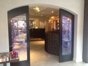 bubble walls, bubble tank, h2o designs, interior water features