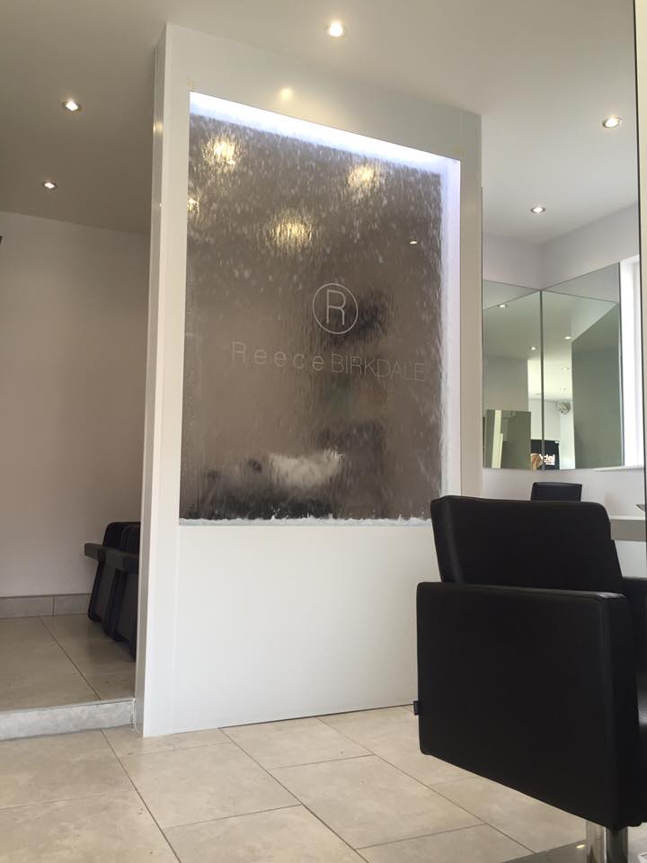 Water Wall Partition For Reece Birkdale S New Southport Hair