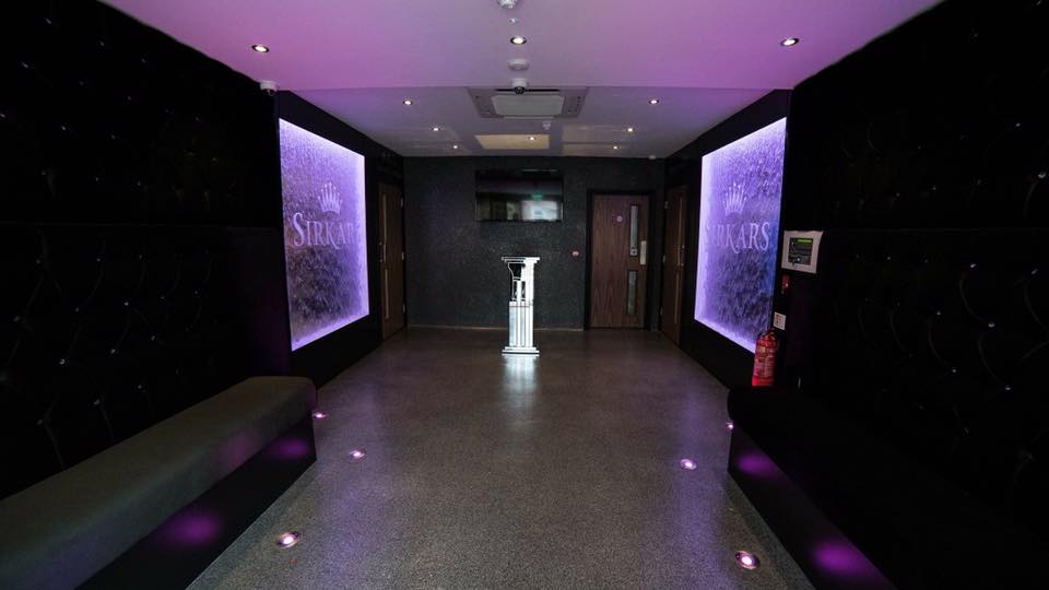 Water Fall Entrance For SIRKARS Restaurant Middlesbrough